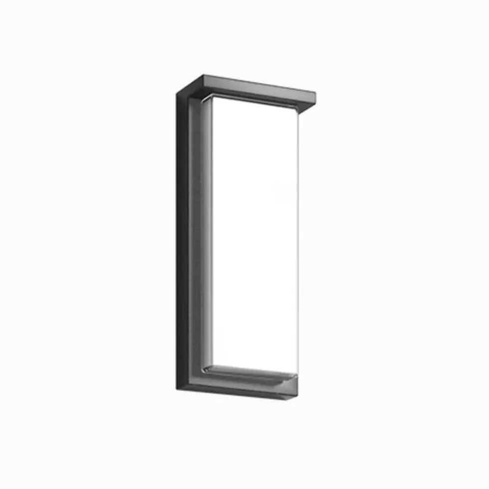 Rectangular Solar Led Outdoor Wall Lights