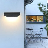 Arc Shaped Longboard Modern Outdoor Wall Lights