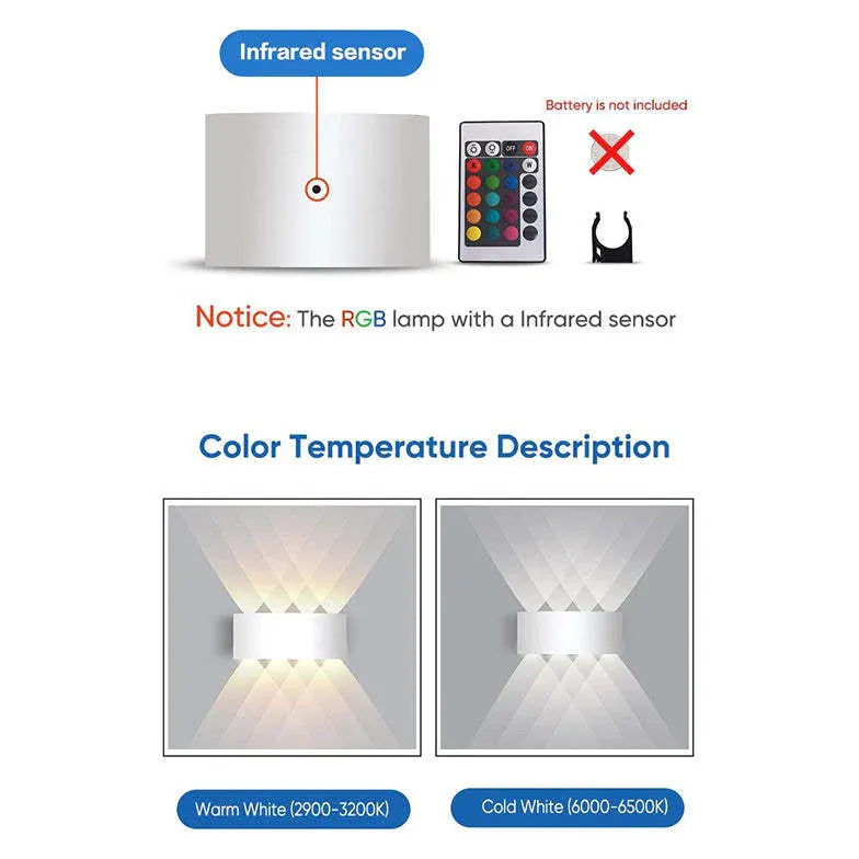 Led Modern Up and Down Lights