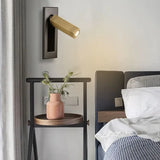 Rectangular Warm White Black Spotlight for Bedroom