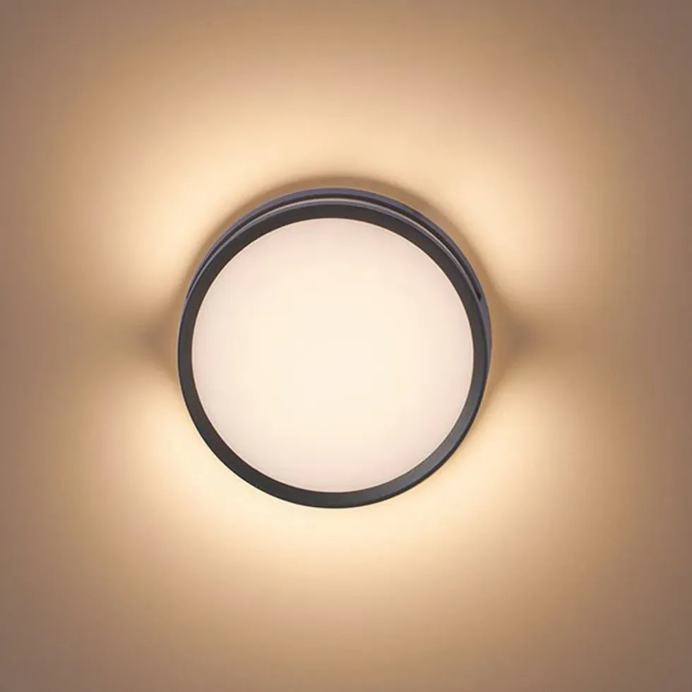 Round Led Waterproof Outdoor Wall Lights