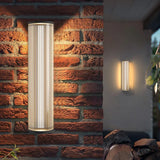 outdoor half lantern wall light black