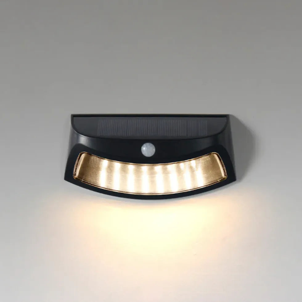 Copper Exterior Wall Lights with Solar Sensor