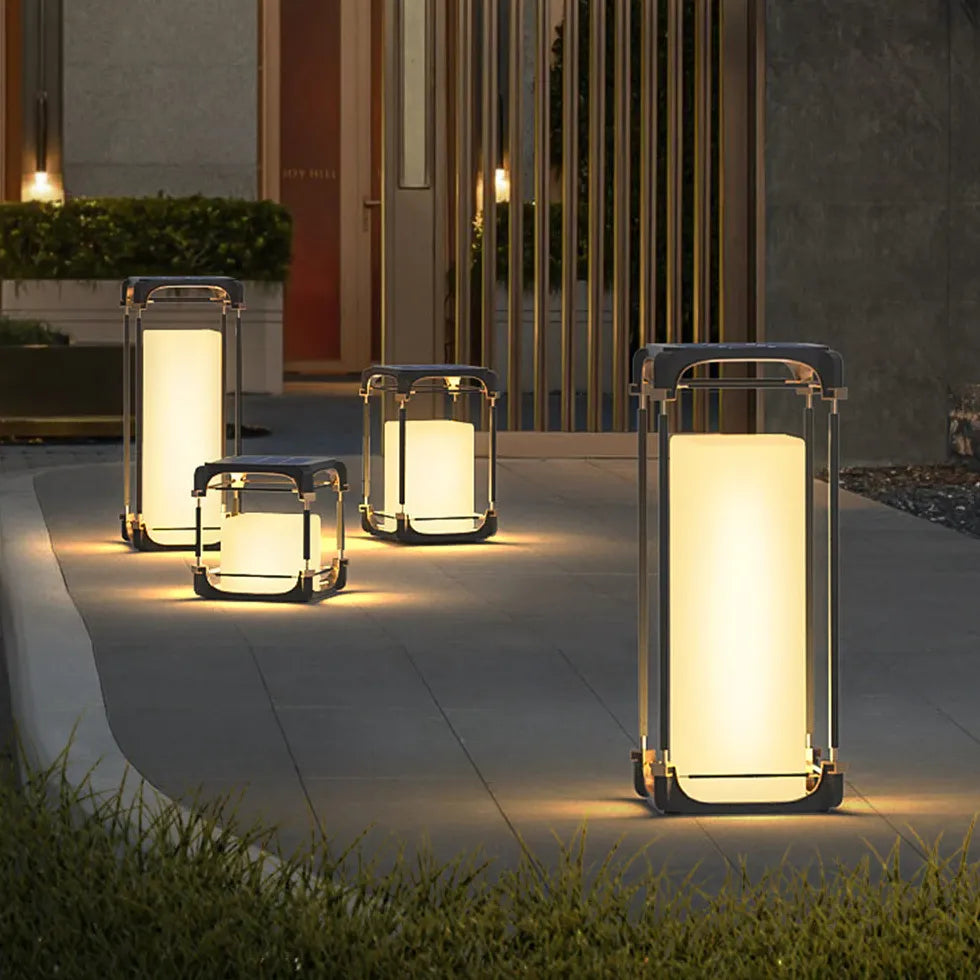 Frame Lantern Outdoor Floor lamps