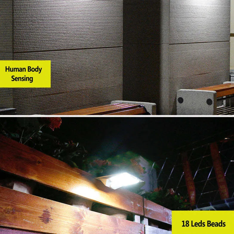 Sensing Solar LED Outdoor Wall Light