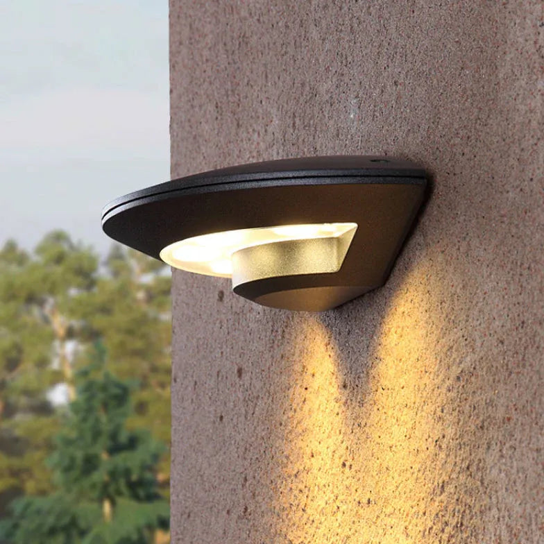 Flying Saucer LED Outdoor Wall Light