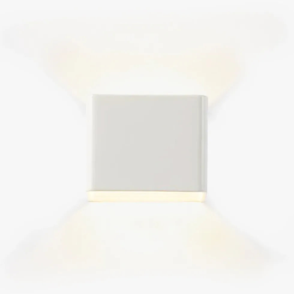 yellow wall light up and down led