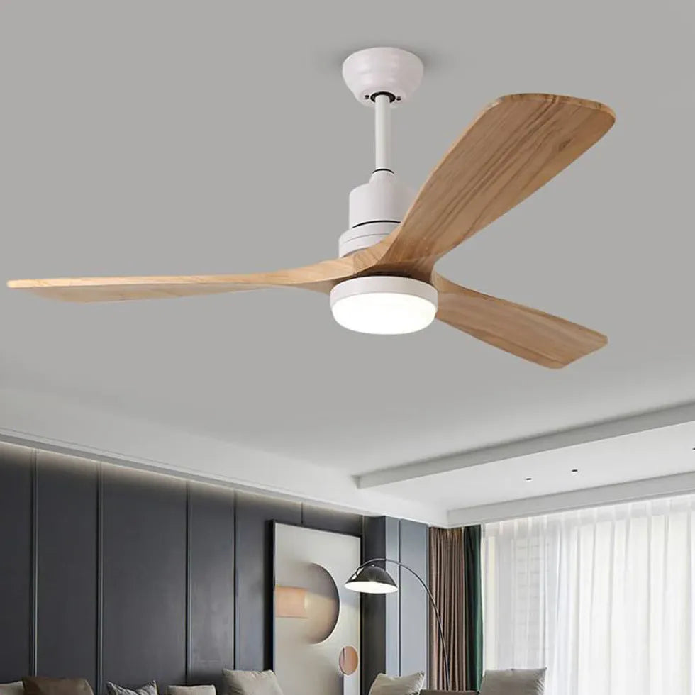 Three Leaves Modern Ceiling Fan with Light