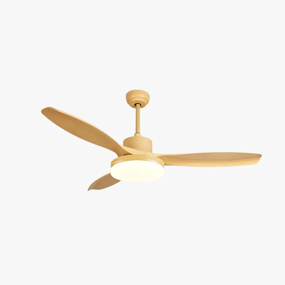 Grey LED Modern Ceiling Fan with Light