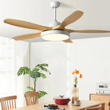 Starfish Simplicity Wooden Ceiling Fan with Light