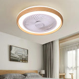 Mute Modern Wooden Ceiling Fan with Light