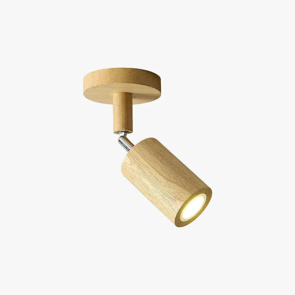 Transferable Wooden Flush Ceiling Lights