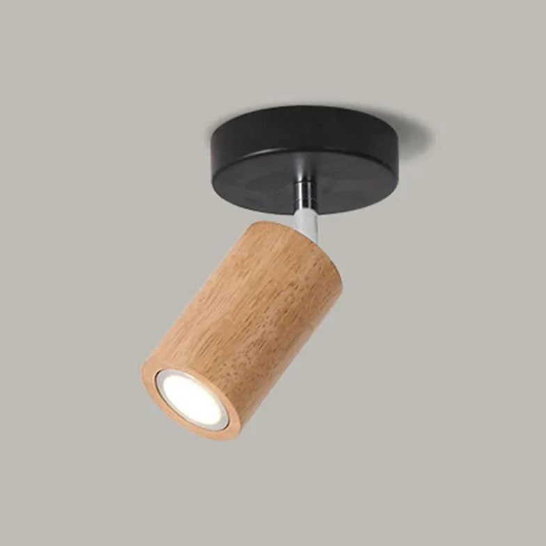 Transferable Wooden Flush Ceiling Lights