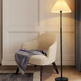 Umbrella-Shaped Long Rod Modern Minimalist Floor Lamp