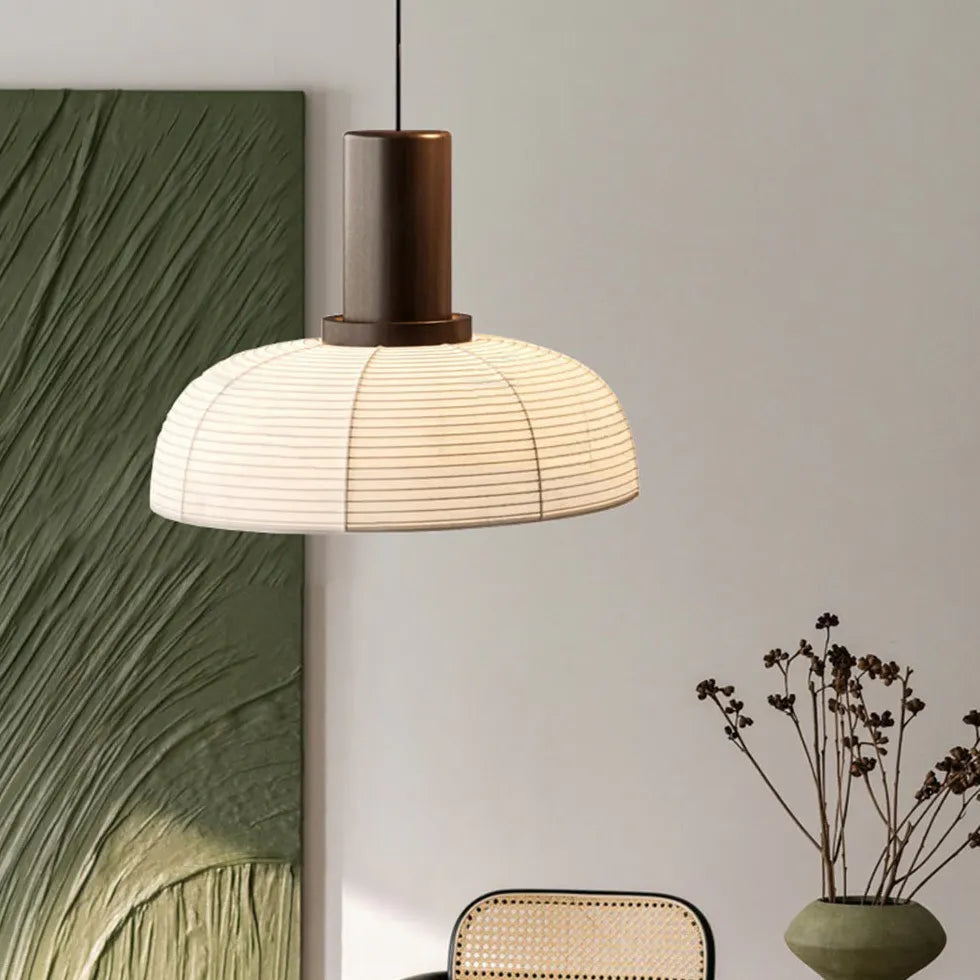 Cloth White Lantern  Modern Pendant Light