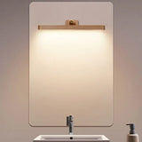 Modern Wooden Led Mirror Lights