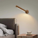 USB Rechargeable Wall Light Wooden