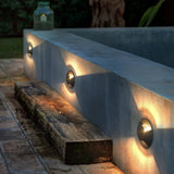 Stair Black LED Recessed Outdoor Lights