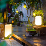 Ambiance LED Lantern Handle Outdoor Floor Lamp