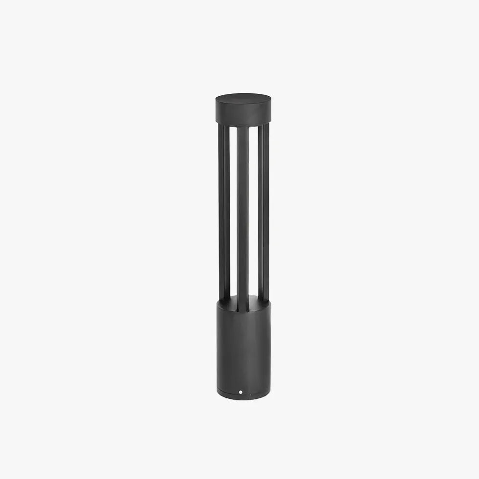 80CM Black Hollow Led Outdoor Bollard Lights