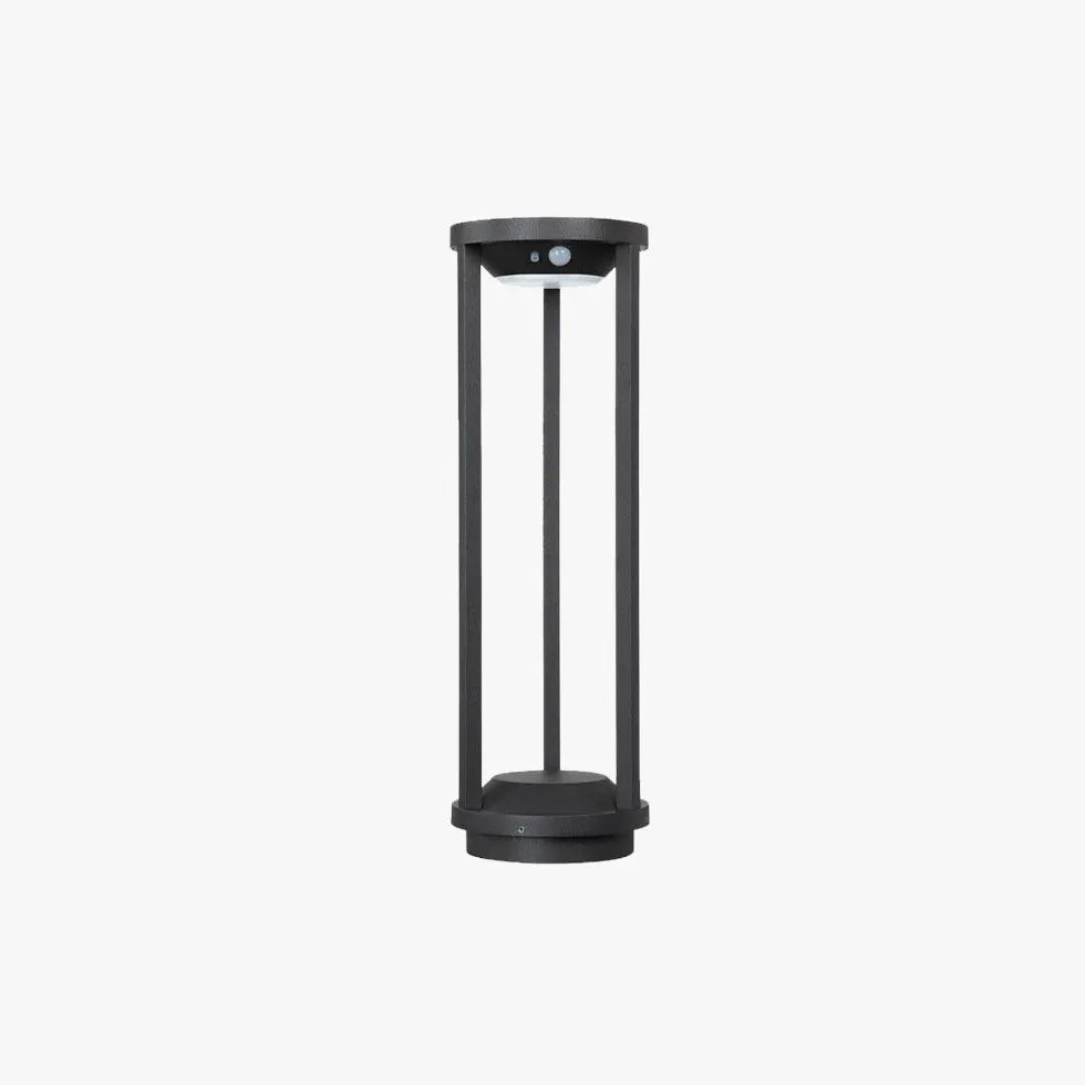 Metal Black Hollow Outdoor Floor lamps