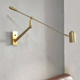 Gold Adjustable Reading Vintage Spotlight