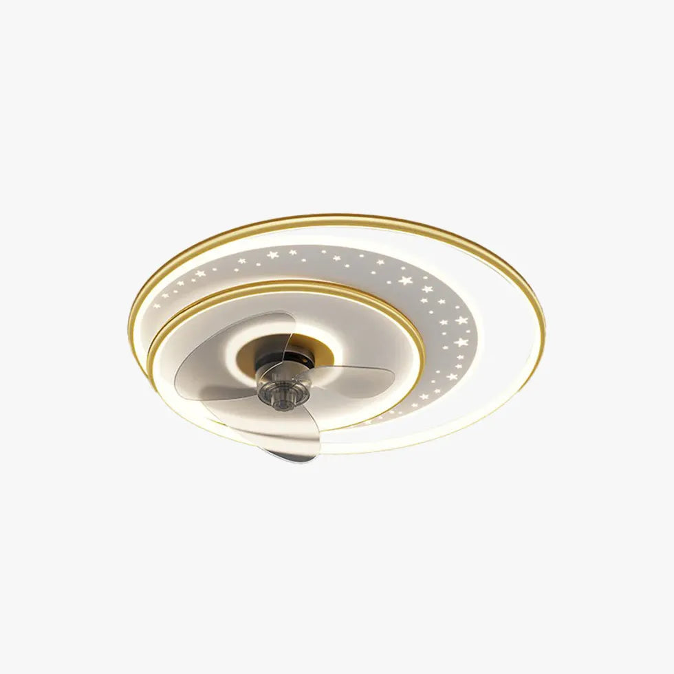 Circular Light Ceiling Fan with Light