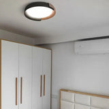 Dual-Tone Round Ceiling Light for Bedroom