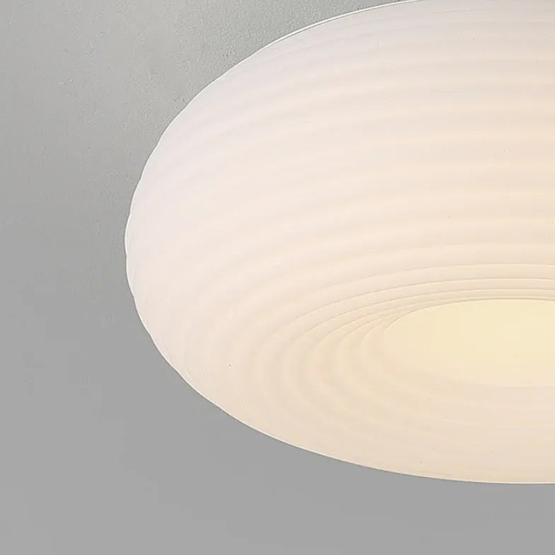 White Round Ceiling Light for Living Room