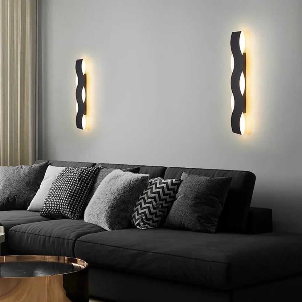 Wavy Modern Minimalist Wall Lamp