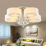 Round Petals LED Modern Flush Ceiling Lights