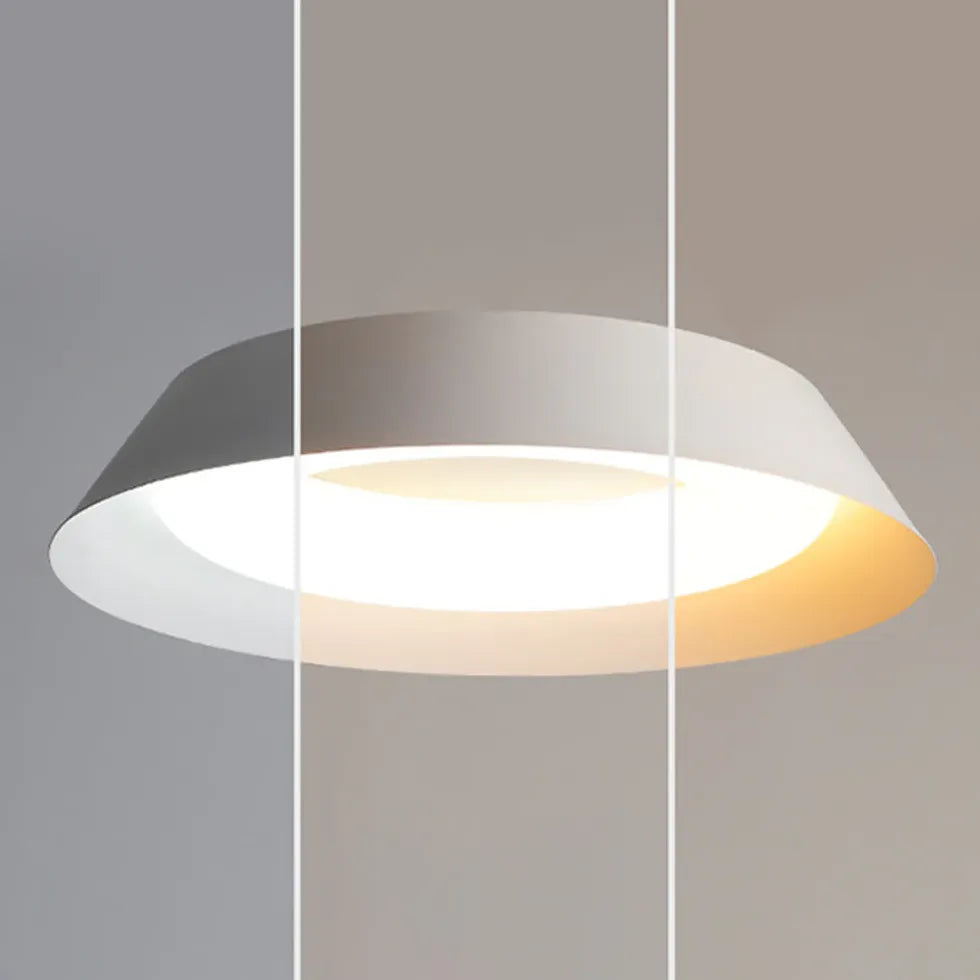 Dual-Tone Round Minimalist Ceiling Light