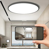 Slim Round Bathroom Flush Ceiling Lights