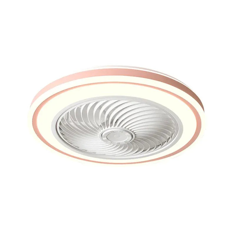 Round Indirect Ceiling Fan with Light