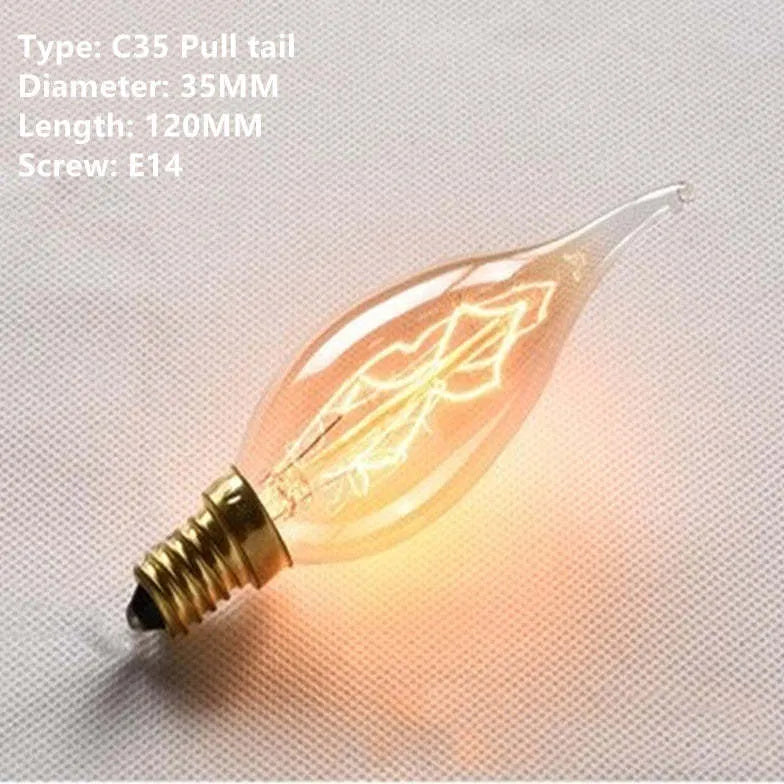 Transparent Ultra Bright LED Retro Light Bulb