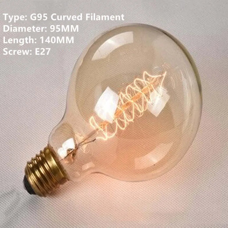 Transparent Ultra Bright LED Retro Light Bulb