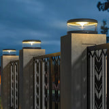 Cylindrical Solar Landscape Outdoor Pillar Lights