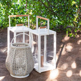 Woven Style Portable Lantern Lamp