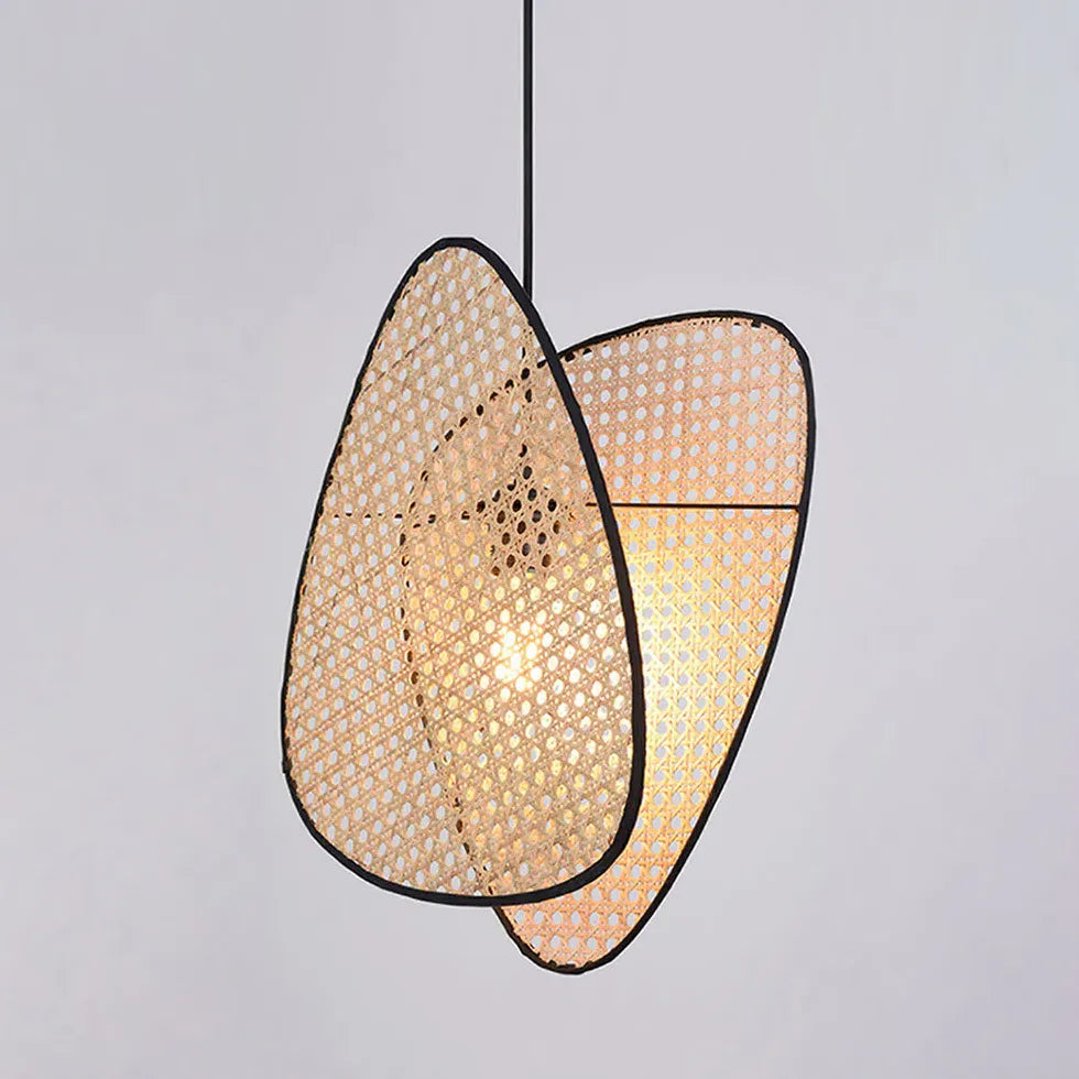 rattan pendant light vintage pendant light