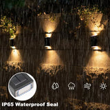 Outdoor Solar Wall Light （5Pcs）