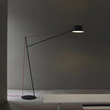 Foldable Black Minimalist Plug-in Modern Floor Lamp