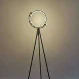 Minimalist Ring Tripod Floor Lamp