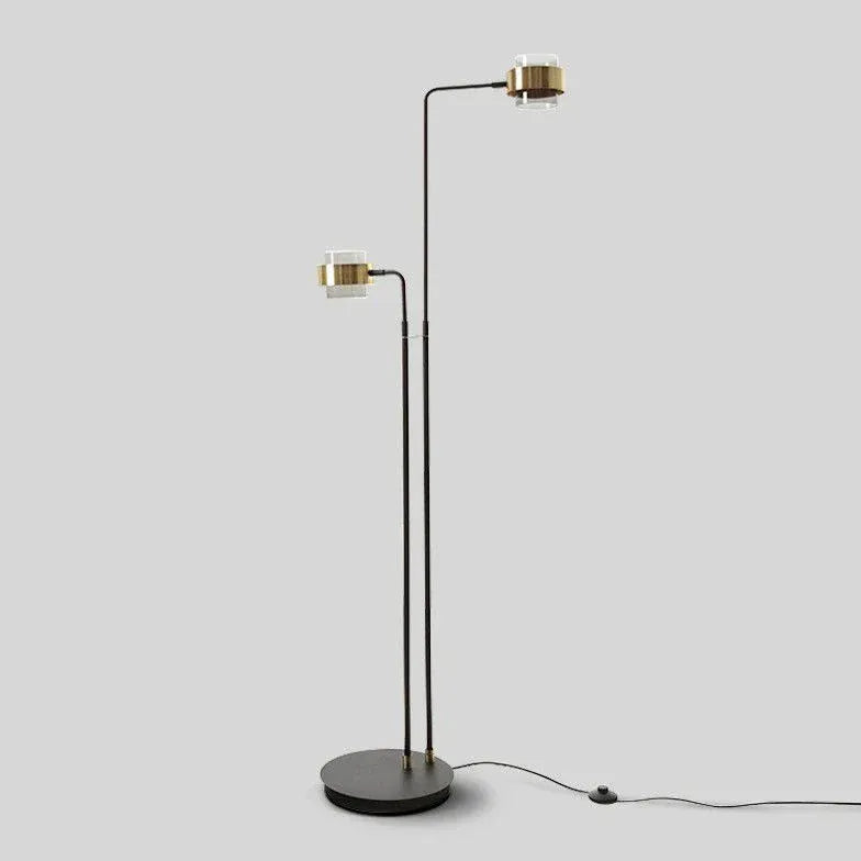 Dual-Rod Modern Minimalist Floor Lamp