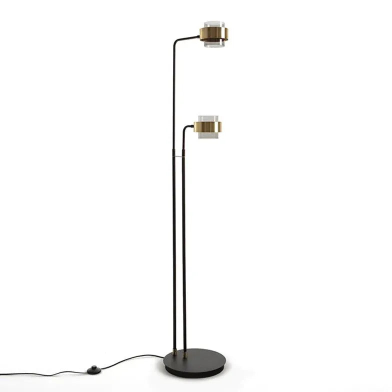 Dual-Rod Modern Minimalist Floor Lamp