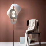 Irregular Lampshade Unique Modern Floor Lamp