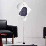 Irregular Lampshade Unique Modern Floor Lamp