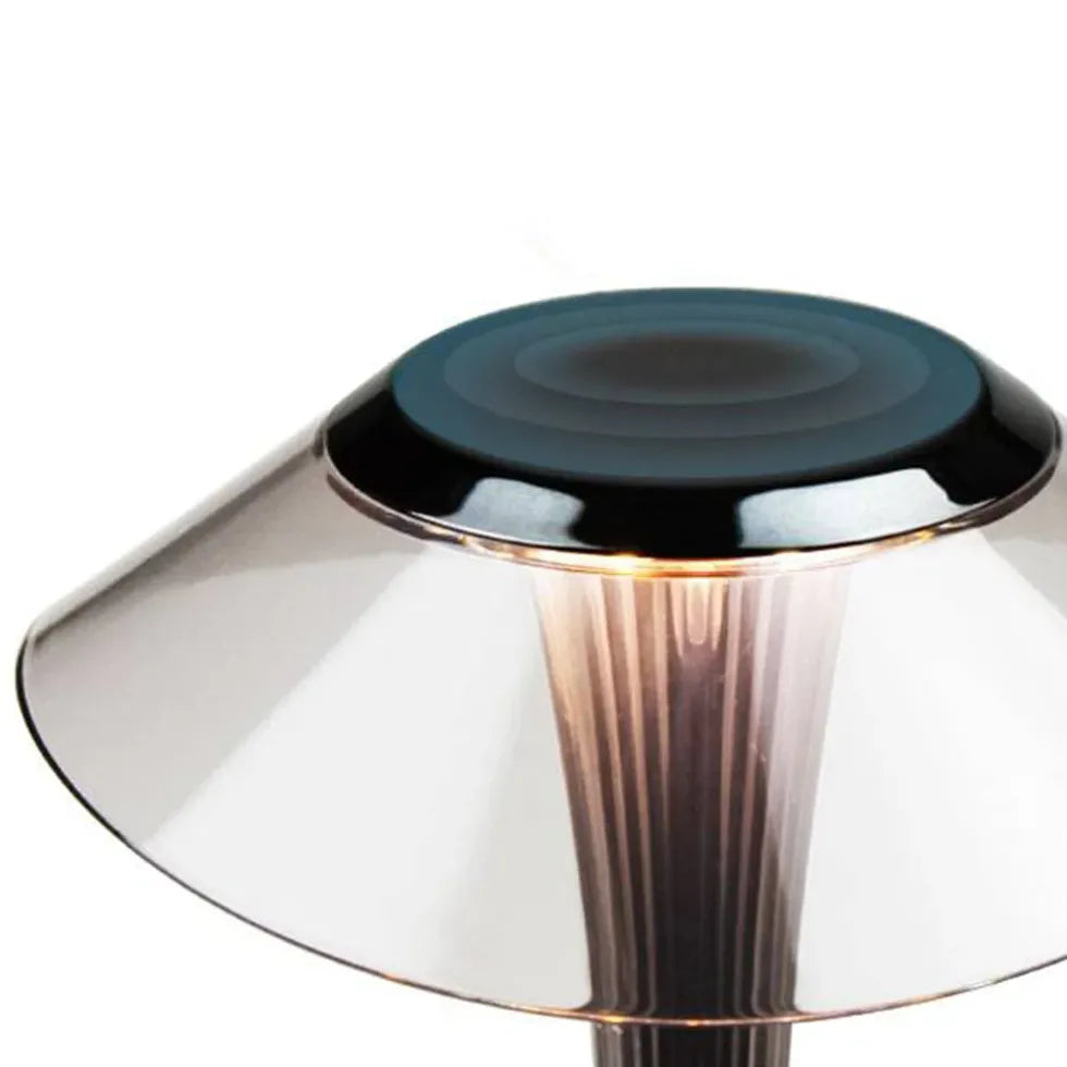 Copper Umbrella-Shaped Artistic Modern Table Lamp