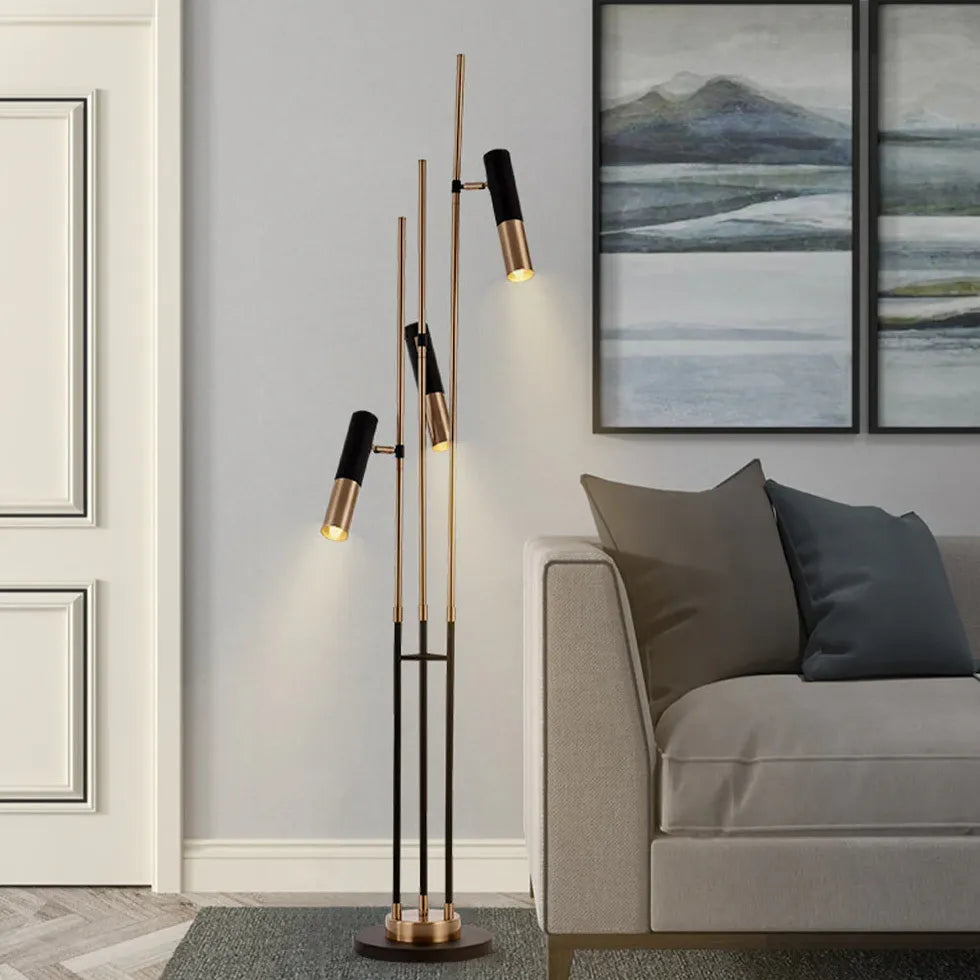 Three-Headed Spotlight Modern Floor Lamp