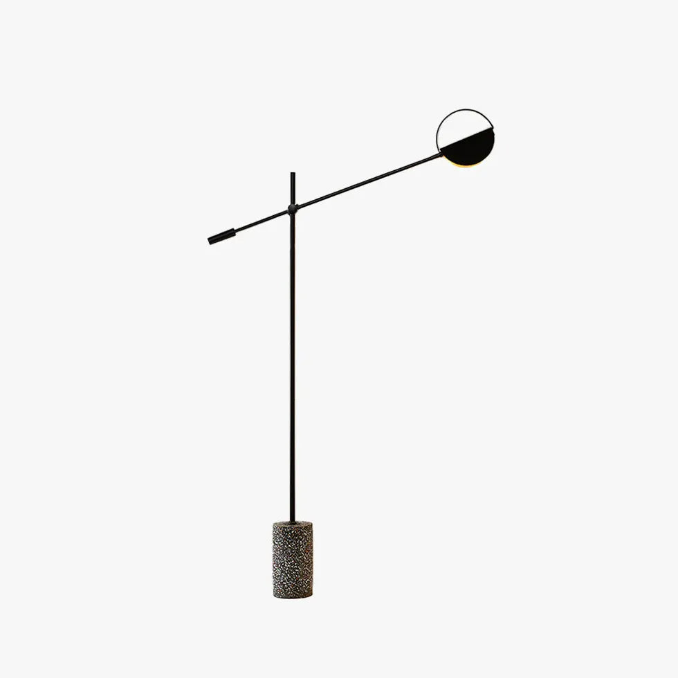 Black Minimalist Modern Folding Floor Lamp