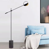 Black Minimalist Modern Folding Floor Lamp